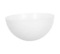 HOUDERCO Abat-jour en Pe Blanc de Champignon, Compatible Polyvalent pour Lampe Suspendue et Lampe de Chevet, Design Moderne Simple pour Salon, Installation DIY Facile