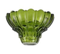 HOUDERCO Abat-jour en Verre de Forme Fleurie pour Lampe de Table et Applique Murale, Finition Givrée Fine et Bords Lisses, Style Vintage pour Salon et Bureau