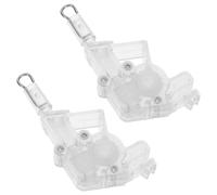 HOUDERCO Accessoires pour Stores Intérieurs 2pcs Inclinaison Baguette en Plastique Pom Facile à Installer pour Contrôle Stores Salle à Manger ou Chambre