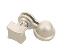 HOUDERCO Adaptateur Orientable pour Microphone à Condensateur, Fixation | Alliage D’aluminium, Articulation Pivotante, Réglage D’une Main, Montage Rapide pour Voix et Streaming