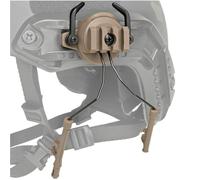 HOUDERCO Adaptateur pour Rail de Casque 19-21mm en Alliage et Nylon, Accessoire Rotatif pour Casque et Écouteurs, pour Activités Extérieures et Sports Rapides