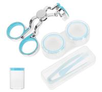 HOUDERCO Applicateur de Lentilles de Contact Rigides Outil Simple à Utiliser pour Retrait Rapide en Plastique Abs Bleu 1 Set Pratique pour Porteurs Myopes