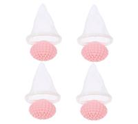 HOUDERCO Attrape Poils Machine À Laver 4 Pièces Réutilisable Filtre À Cheveux pour Épilateur Animaux Collecteur Poils Linge Protection Lave-Linge Facile À Nettoyer