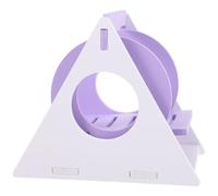HOUDERCO Balançoire pour Cage à Hamster en PVC Solide Support de Sommeil Stable, d'exercice pour Petits Animaux comme Chinchillas et Gerbilles