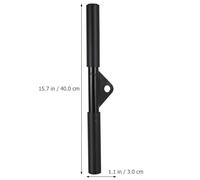 HOUDERCO Barre de Tension en Acier 25 X 40 CM Accessoire Fitness pour Entraîneur Musculaire et Levier de Remise Équipement Portable pour Exercices Triceps et Entraînement à Domicile