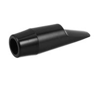 HOUDERCO Bec de Saxophone Alto Noir en Plastique Facile - Accessoire D’instrument à Vent pour Musique Jazz et Réparation - Son Chaud et Précis, Embouchure Compatible pour Saxophones Altos