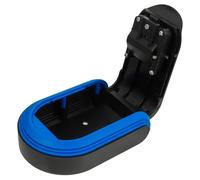 HOUDERCO Boîte à Clés Murale Code, Plastique Bleu, Haute Dureté, Rangement Sécurisé pour Clés, pour Écoles et Entreprises