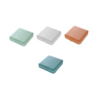 HOUDERCO Boîte De 4 Pièces Pour Serviettes De Tante Coussinets Post-partum Étui à Serviette Porte- Trousse D'époque Doublures Mini-portefeuille Pp