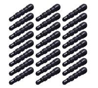 HOUDERCO Bouchons Anti-poussière pour Téléphone en PVC Noir, 340 Pièces, Ajustement Ferme et Protection Les Taches d'eau, Accessoires Pratiques pour Prise Écouteur Jack