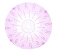 HOUDERCO Boule Exercice Hamster Rose pour Petits Animaux Balle de Course Portable pour Hamster Nain Gerbille et Cochon Interactif pour Santé et Amusement