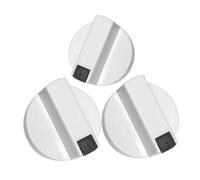 HOUDERCO Boutons de Commande pour Chauffe-eau à Gaz en Plastique Blanc Lot de 3 Contrôle Précis Température et Réglage du Mode