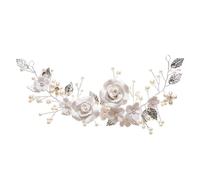 HOUDERCO Bridal Pearl Headband Delicate Hair Accessory Beautiful Look Suitable for Christmas and Wedding Events