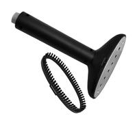 HOUDERCO Buse de Rechange avec Brosse en Nylon pour Défroisseur Vapeur Sortie de Vapeur en Acier Inoxydable, Adaptée pour Vêtements Voyage