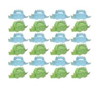 HOUDERCO Coffret Dinosaure en Papier pour Bonbons, Boîte à Bonbons Créative et Simple, 100 Pièces pour Rangement et Fête D'anniversaire Couleur