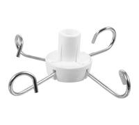 HOUDERCO Crochet pour Support à Perfusion en Acier Inoxydable Flexible et Léger, Accessoire Simple Adapté aux Établissements de Santé, Trou Suspendre de 19mm