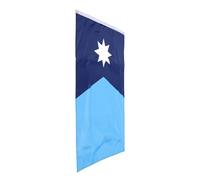 HOUDERCO Drapeau Décoratif Pongee L'état Minnesota en Polyester de à Résistant la Décoloration, Grand pour Espace Extérieur et Intérieur