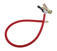 HOUDERCO Durite de Gonfleur en Cuivre Rouge pour Compresseur à Air Portable Design Élégant Compatible Voiture et Vélo Électrique