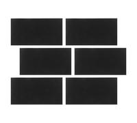 HOUDERCO Films Occultants LED pour Appareils Électroniques, Découpage sur Mesure, Lot 6 Pièces, Protection, Tamisage Lumière, Compatibles Routeurs et Réveils, Noir Intégral