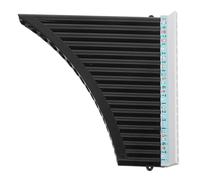 HOUDERCO Flûte de Pan 18 Tubes en Do Instrument Musical en Bois Brun Rouge 2e Génération Flûte de Pan pour Débutants et Enseignement Scolaire Instrument Portable pour Pratique