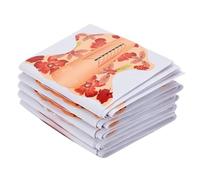 HOUDERCO Formulaire de guide de nail art autocollant en papier 200pcs pour extensions d'ongles, aides à créer des ongles stylés en cristal - Parfait pour novices et usage domestique