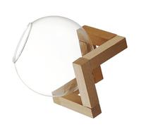 HOUDERCO Gobelet à Boire Cocktail Support en Bois Design Lune 475 Ml pour Bar et Dîners Entre Amis