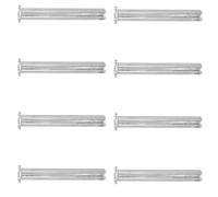 HOUDERCO Goupille de Verrouillage Portable et Légère, Accessoire Pratique pour Construction Collier de Retenue, 1 Set pour Échafaudage en Métal Argenté