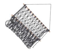 HOUDERCO Hamac Mural Coton Tapisserie De Style Scandinave Hamac Mural Macramé Filet à Pompons