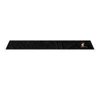 HOUDERCO Housse de Couverture Anti-poussière pour Clavier de Piano 88 Touches en Tissu Lavable Noir Pratique pour Piano Numérique et Acoustique