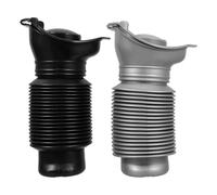 HOUDERCO Json Data Urinoirs Rétractables 750 Ml Lot de 2 pour Camping et Voiture, Portable pour Hommes et Femmes en Extérieur, Bouteilles d'Urine Unisexe