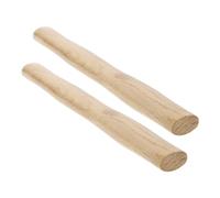 HOUDERCO Lot de 2 Manches de Marteau en Bois Ergonomiques pour Remplacement, Design Humanisé et Économie de Travail, Compatibles Marteau de 500g, Accessoires Polyvalents pour Outillage