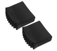 HOUDERCO Lot de 2 Pieds D'échelle en Caoutchouc Antidérapants pour Protection de Sécurité et Durabilité, Coussinets Isolants Adaptés pour Usage Domestique et Chantier
