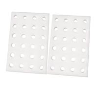 HOUDERCO Lot De 2 Plaques D’éponge Hydroponique Flottantes 40mm pour Culture sans Terre De Légumes en Serrage, Outils Hydroponiques Légers Et Solide Favorisant La Croissance des Plants