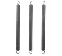 HOUDERCO Lot de 3 Ressorts D'escalier du Grenier en Acier Argenté, Robustes et Stables, Accessoires pour Échelle de Grenier, pour Rénovation D'échelle Comble