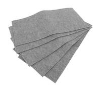HOUDERCO Lot de 5 Tapis à Griffer Autocollants pour Chat Protection Murale et Canapé Anti-Rayures 60X30 CM 4 MM Épaisseur Couleur Gris Clair Découpe et Assemblage Facile pour Usage