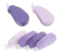 HOUDERCO Lot de 6 Rubans Correcteurs pour Étudiants, Gomme Correctrice Légère en As Grip Confortable, pour Correction Rapide de Documents Écrits ou Imprimés