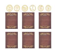 HOUDERCO Marque-pages en Métal Créatifs D'animaux, 12 Pièces, Couleur Or, Faciles à Ranger et Résistants la Décoloration, pour Lecteurs et Écrivains Plusieurs styles