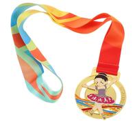 HOUDERCO Médaille de Danse en Alliage de Zinc Or, Légère avec Design Créatif, pour Concours de Danse et Activités Sportives Scolaires des Enfants