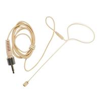 HOUDERCO Microphone Supra-auriculaire sans Fil Crochet D'oreille en Métal et Mousse, Qualité Sonore Professionnelle, Voix Claire pour Performances Live et Podcasts