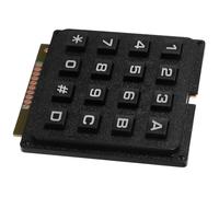 HOUDERCO Module à 16 Touches Tactiles en Plastique pour Clavier en Réseau Solide Adapté aux Environnements Industriels Interrupteurs Fiables