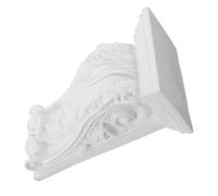 HOUDERCO Moulure de Plafond en Pu, Applique Sculptée Européenne Légère, Décoration Classique pour Maison et Bureau, Style Élégant de Colonne Romaine