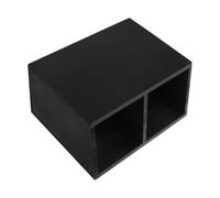 HOUDERCO Ouvre-bouteille Mural Magnétique en Bois Foncé Rangement pour Capsules, Style Rustique, pour Parties et Salle de Jeux