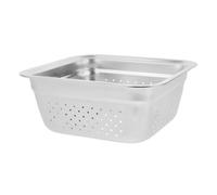 HOUDERCO Panier à Griller Rond en Acier Inoxydable pour Barbecue