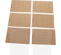 HOUDERCO Papier à Dessin Double Face Portable pour Entraînement Nail Art avec Feuilles PET Transparentes, Cahier Réutilisable pour Débutants en Hand-Painting et Nail Art