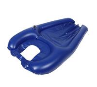 HOUDERCO Plateau de Lavage de Cheveux Portable en Pvc Léger Forme Ergonomique, Bac à Shampoing Gonflable pour Patients Alités et Personnes Handicapées à Domicile L'hôpital