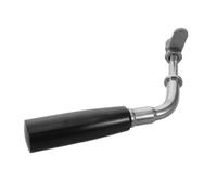 HOUDERCO Poignée de Porte Poêle Bois Résistante Chaleur Grip Sécurisé Acier Inoxydable Remplacement pour Porte de Cheminée et Chaudière Accessoire Robuste