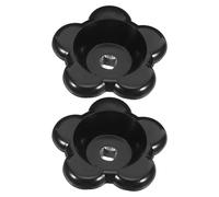 HOUDERCO Poignée de Vanne Bakélite Carrée 2pcs, Texture Antidérapante, Usage Extérieur et Commercial, Résistance à L'usure, Mécanisme Précis