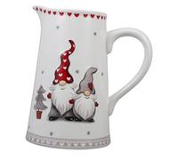 HOUDERCO Pot Style Créatif Capacité et Étanche Pichet à Eau Froide avec Poignée Design Noël Décoratif