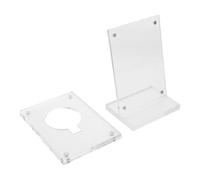 HOUDERCO Présentoir de Collection en Acrylique pour Médiators de Guitare avec Structure Scellée et Gain de Place, pour Collections à Domicile et Studios de Musique