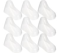 HOUDERCO Présentoirs De Chaussures Et Chaussettes Pour Bébé, Lot De 20 Modèles Pieds En PVC, Support D’exposition Pratique 9 Cm, Usage En Boutique Et Familial
