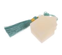 HOUDERCO Sceau Chinois Carré 3x5 Cm en Pierre Naturelle Blanche, Tampon Nominatif Traditionnel pour Calligraphie et Peinture, Outil de Gravure Polyvalent Débutants et Artistes, Ensemble